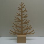 画像1: 小枝のクリスマスツリー（大） (1)